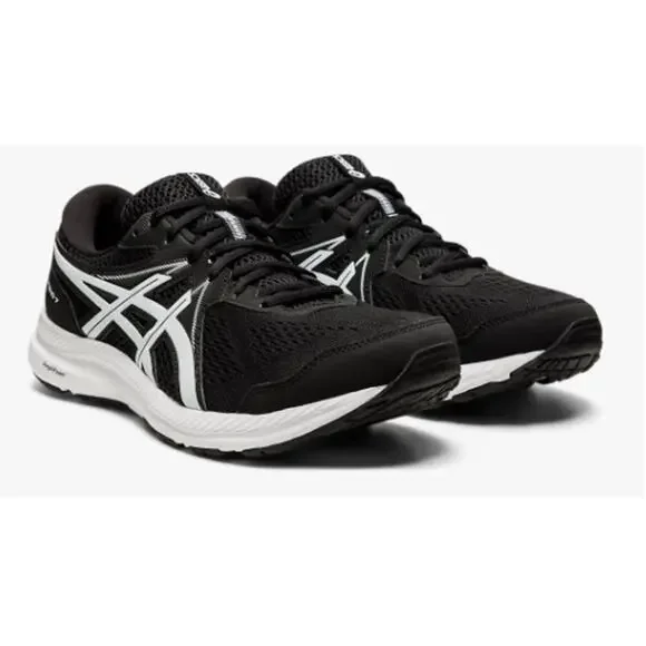 Asics Men's Black Gel-Contend 7 Running Shoes Size 10 Extra Wide